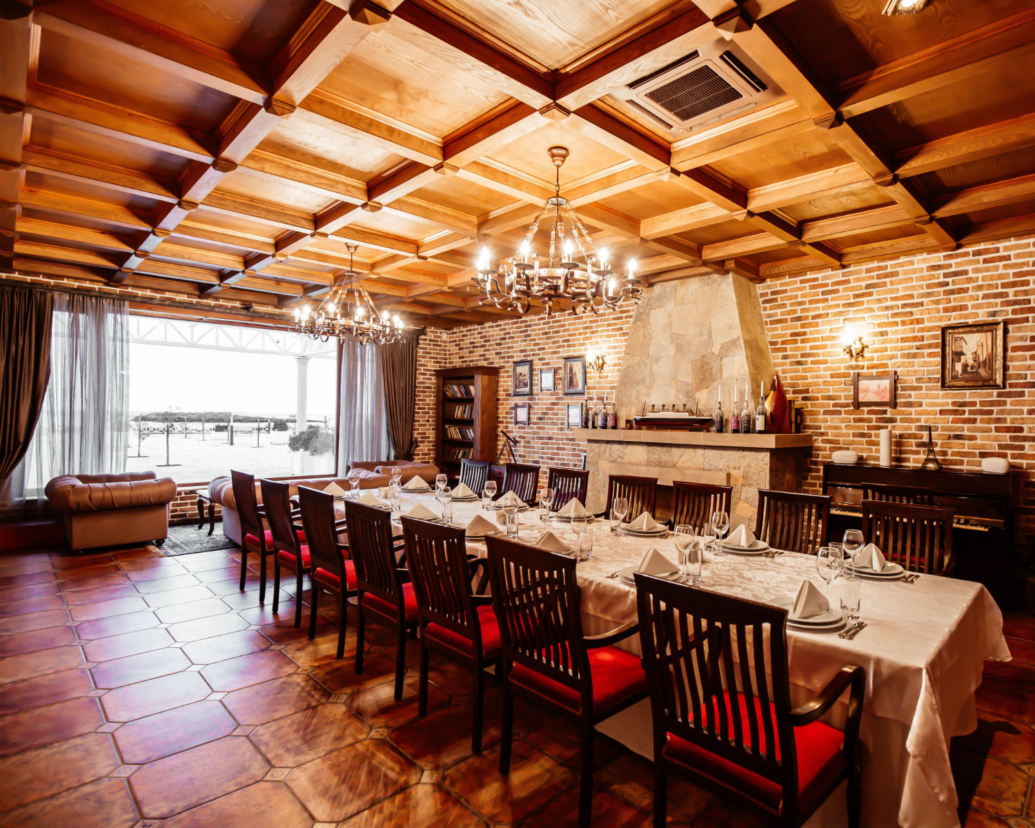 Restaurant, Saal und Prinzessinnen Zimmer